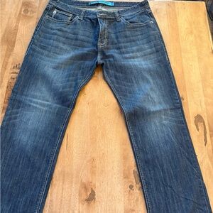 Men's Slim Fit Denim Jeans - Deep Blue